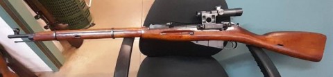 E - ARMI ATTIVE -  - FUCILE  MOSIN NAGANT 91/30 SNIPER Ottica PU 3,5x  (3)
