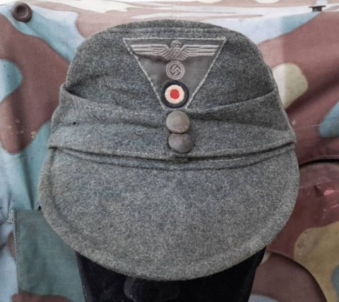 I - MILITARIA STORICA -  - HEER 	EINEHEITSFELDMUTZE M.43/44  LANA �ORTICA� REI.