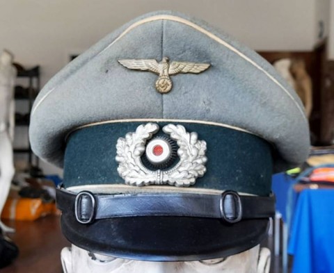 I - MILITARIA STORICA -  - HEER	SCHIRMUTZE  SOTT. FANTERIA  (1).