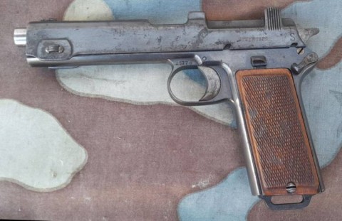 E - ARMI ATTIVE -  - PISTOLA   STEYR 1912.  �Wn 16�.  Cal. 9 Steyr.