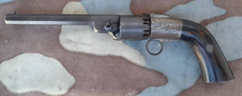 C - ARMI ANTICHE -  - REVOLVER AVANCARICA  �Brevete A. Otieratte�  Cal. 36   Sec. XIX.