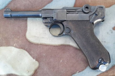 F - ARMI DISATTIVATE -  - PISTOLA  LUGER P.08  �42  1939�.	(1)						scarr.+sc.	2.400,00