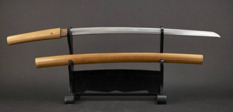 C - ARMI ANTICHE -  - 052    KATANA   (Ansei 1857)   Mei: Takahashi Naganobu.   In Shirasaia.