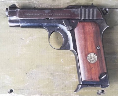 F - ARMI DISATTIVATE -  - PISTOLA  BERETTA M.1923  Cal. 9 Glisenti.
