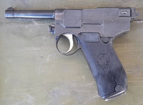 F - ARMI DISATTIVATE -  - PISTOLA   GLISENTI  M.1910  (E-435) 