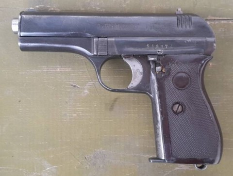 F - ARMI DISATTIVATE -  - PISTOLA  Semiauto CZ  MOD. 27   Cal. 7,65 Br.  Civile.