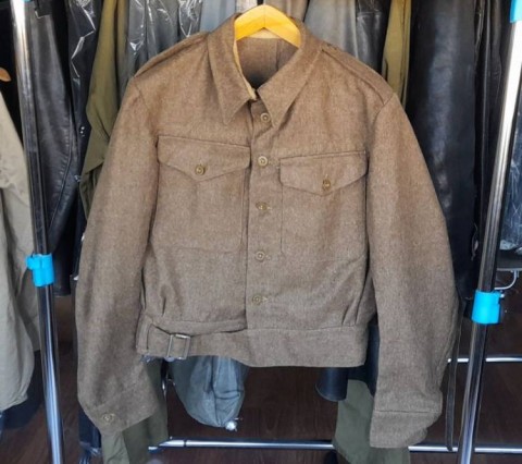 I - MILITARIA STORICA -  - GB   BATTLE DRESS BLOUSES IN LANA MARRONE  �1944� .