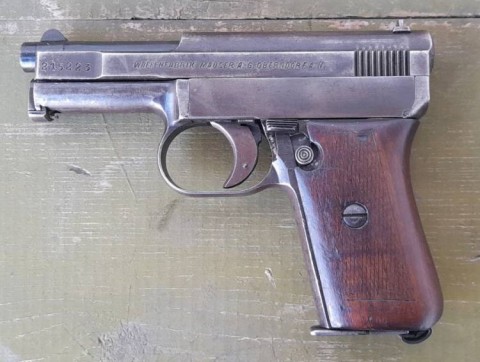 F - ARMI DISATTIVATE -  - PISTOLA   MAUSER  M.1910    Cal. 6,35 (2).