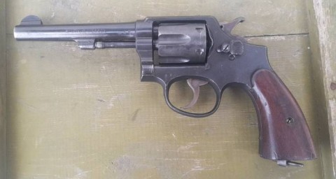 F - ARMI DISATTIVATE -  - REVOLVER  S.&W. Mod.  1910 �Victory�  (4)