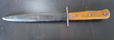 D - ARMI BIANCHE -  - KAMPFMESSER  M.42  LW-SS.