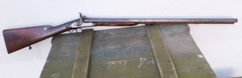 F - ARMI DISATTIVATE -  - FUCILE Doppietta a Luminello �Damas Bernard Fin�.    Matr. 45.  Cal. 12.