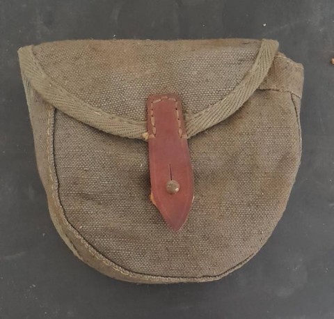 H - ACCESSORI -  - URSS   SERBATOIO  PPS.41 (71) CIRCOLARE +  PORTACARICATORE TELA.