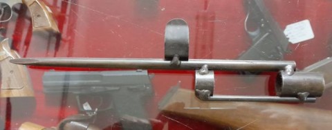 D - ARMI BIANCHE -  - GB   BAIONETTA STEN SPERIMENTALE.