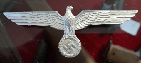 I - MILITARIA STORICA -  - KM    AQUILA  DA PETTO  ALLUMINIO   AMMINISTRAZIONE.