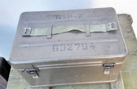 H - ACCESSORI -  - URSS   CASSETTA + VISORE Notturno  NSP-2  + ATTACCO Originale x AK-Dragunov