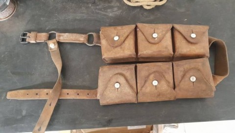 I - MILITARIA STORICA -  - CH   N. 6   GIBERNE CUOIO SCHMIDT RUBIN  x FUCILE  K.11 � K.31.