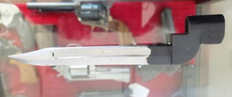 D - ARMI BIANCHE -  - GB   BAIONETTA ENFIELD  N�9 MKI  x  FUCILE  LEE ENFIELD No. 4.  1954.