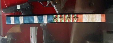 I - MILITARIA STORICA -  - REI    BARRETTA  DECORAZIONI/CAMPAGNE DA GIACCA .
