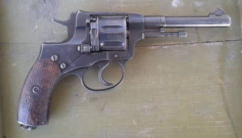 E - ARMI ATTIVE -  - REVOLVER   Nagant  M.1895  �Izhevsk 1943�  Cal. 7,62x38 R.