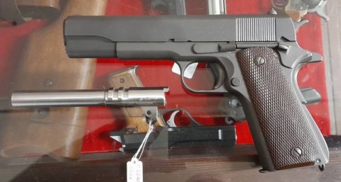 F - ARMI DISATTIVATE -  - PISTOLA   REMINGTON RAND  1911A1  �1943�.