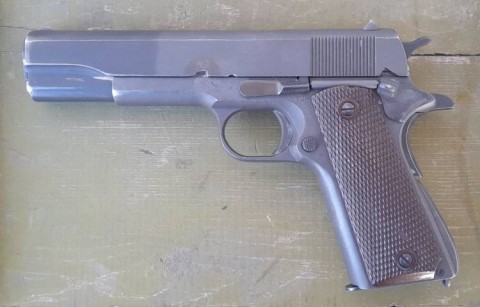 F - ARMI DISATTIVATE -  - PISTOLA   REMINGTON RAND  1911A1  �1944�.