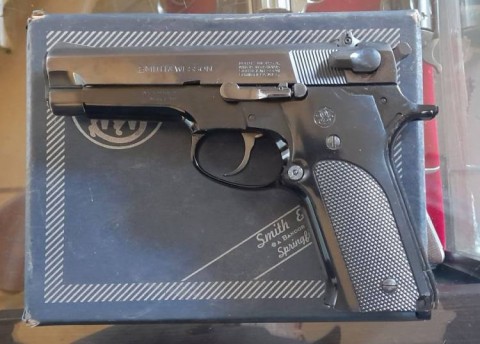 E - ARMI ATTIVE -  - PISTOLA   S.&W.   Mod. 59   Cal. 7,65 Pb.