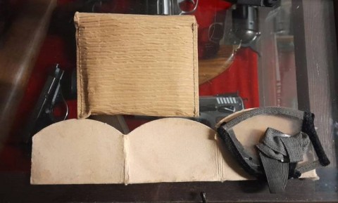 I - MILITARIA STORICA -  - WH     OCCHIALI PIEGHEVOLI ANTISABBIA/VENTO + BUSTINA.