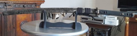 C - ARMI ANTICHE -  - K.002   KATANA  (Edo � ca. 1640-1690), Hamon Suguha, Mei  Fujiwara Tadahiro.